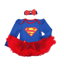 Load image into Gallery viewer, Newborn Baby Girl Clothes Infant Clothing Superman