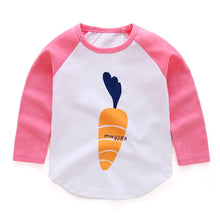 Load image into Gallery viewer, Long Sleeve Girl Children T-shirt