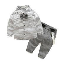 Load image into Gallery viewer, Boys clothes striped baby boy clothes