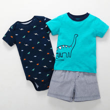 Load image into Gallery viewer, T Shirts+romper+shorts clothes