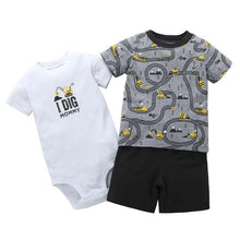 Load image into Gallery viewer, T Shirts+romper+shorts clothes