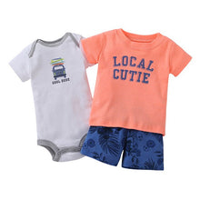 Load image into Gallery viewer, T Shirts+romper+shorts clothes