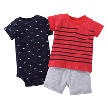 Load image into Gallery viewer, T Shirts+romper+shorts clothes