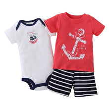 Load image into Gallery viewer, T Shirts+romper+shorts clothes