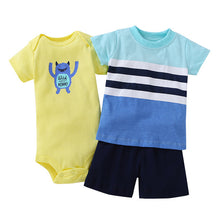 Load image into Gallery viewer, T Shirts+romper+shorts clothes