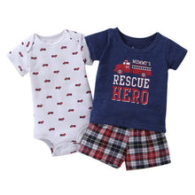 Load image into Gallery viewer, T Shirts+romper+shorts clothes