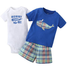 Load image into Gallery viewer, T Shirts+romper+shorts clothes