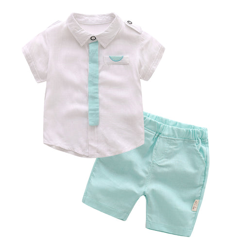 Baby Boys Clothing Set for Summer Children Short