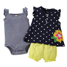 Load image into Gallery viewer, Fashion Cotton Floral Baby Clothing Set