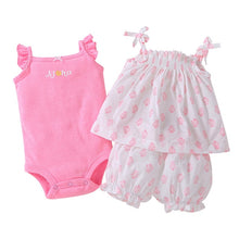 Load image into Gallery viewer, Fashion Cotton Floral Baby Clothing Set