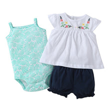 Load image into Gallery viewer, Fashion Cotton Floral Baby Clothing Set