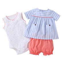 Load image into Gallery viewer, Fashion Cotton Floral Baby Clothing Set