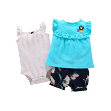 Load image into Gallery viewer, Fashion Cotton Floral Baby Clothing Set