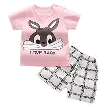 Load image into Gallery viewer, Short sleeve Baby Boy Clothes Set