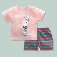 Load image into Gallery viewer, Short sleeve Baby Boy Clothes Set