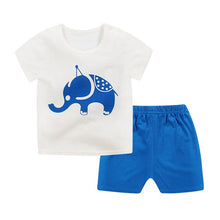 Load image into Gallery viewer, Short sleeve Baby Boy Clothes Set